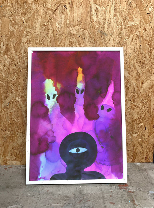 AFRAID OF GHOSTS (PRINT)