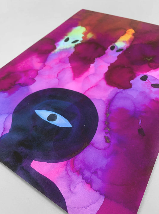 AFRAID OF GHOSTS (PRINT)