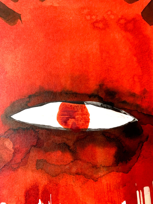 ANGRY AS HELL (ORIGINAL ARTWORK 70X100)