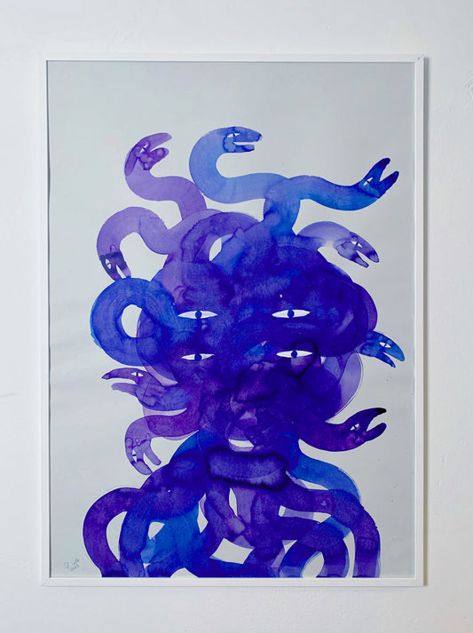 MEDUSA (ORIGINAL ARTWORK 70X100)