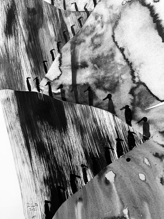 BLACK MOON (ORIGINAL ARTWORK 70X100)
