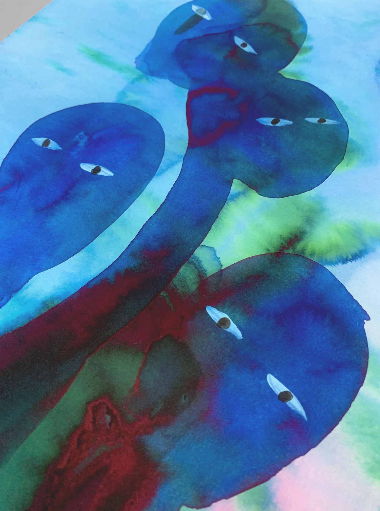 BEINGS ENTANGLED (ORIGINAL ARTWORK A3)
