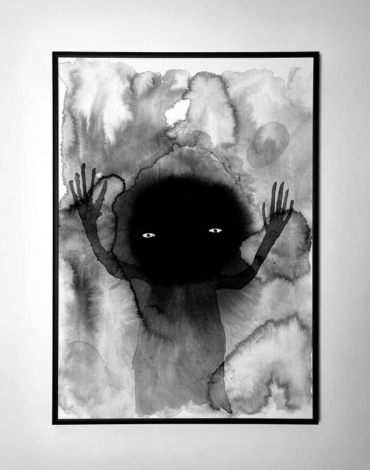 BLURRY HEAD (PRINT)
