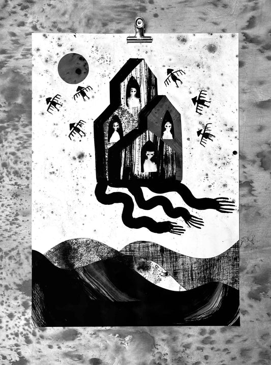FLYING HOUSE (PRINT)