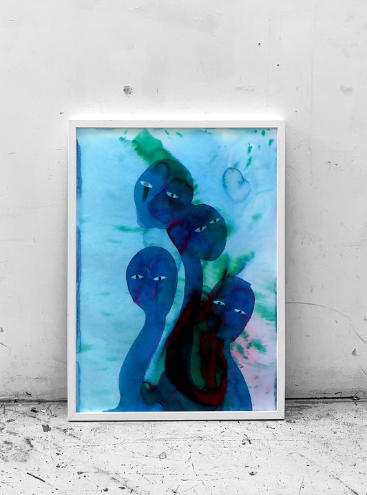 BEINGS ENTANGLED (ORIGINAL ARTWORK A3)