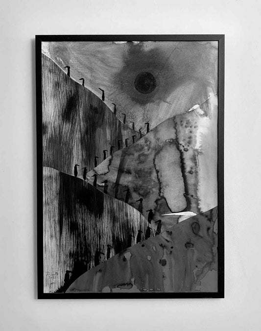 BLACK MOON (ORIGINAL ARTWORK 70X100)